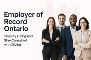 Professional team representing Employer of Record services in Ontario by Divino Business Solutions