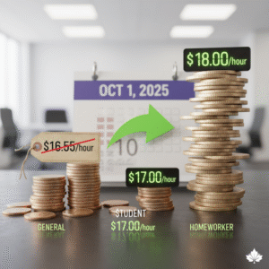 Ontario minimum wage increase 2025 image