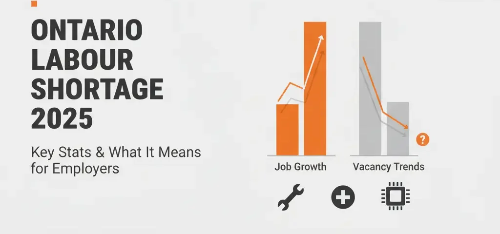 Ontario labour shortage 2025 – key stats and sectors for employers